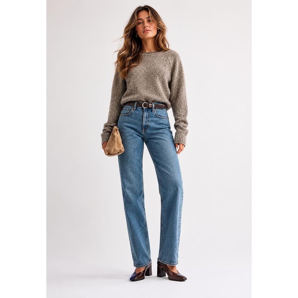 ABERCROMBIE & FITCH Women's‎ 90s Relaxed Jeans High Rise 38 Cotton Blend